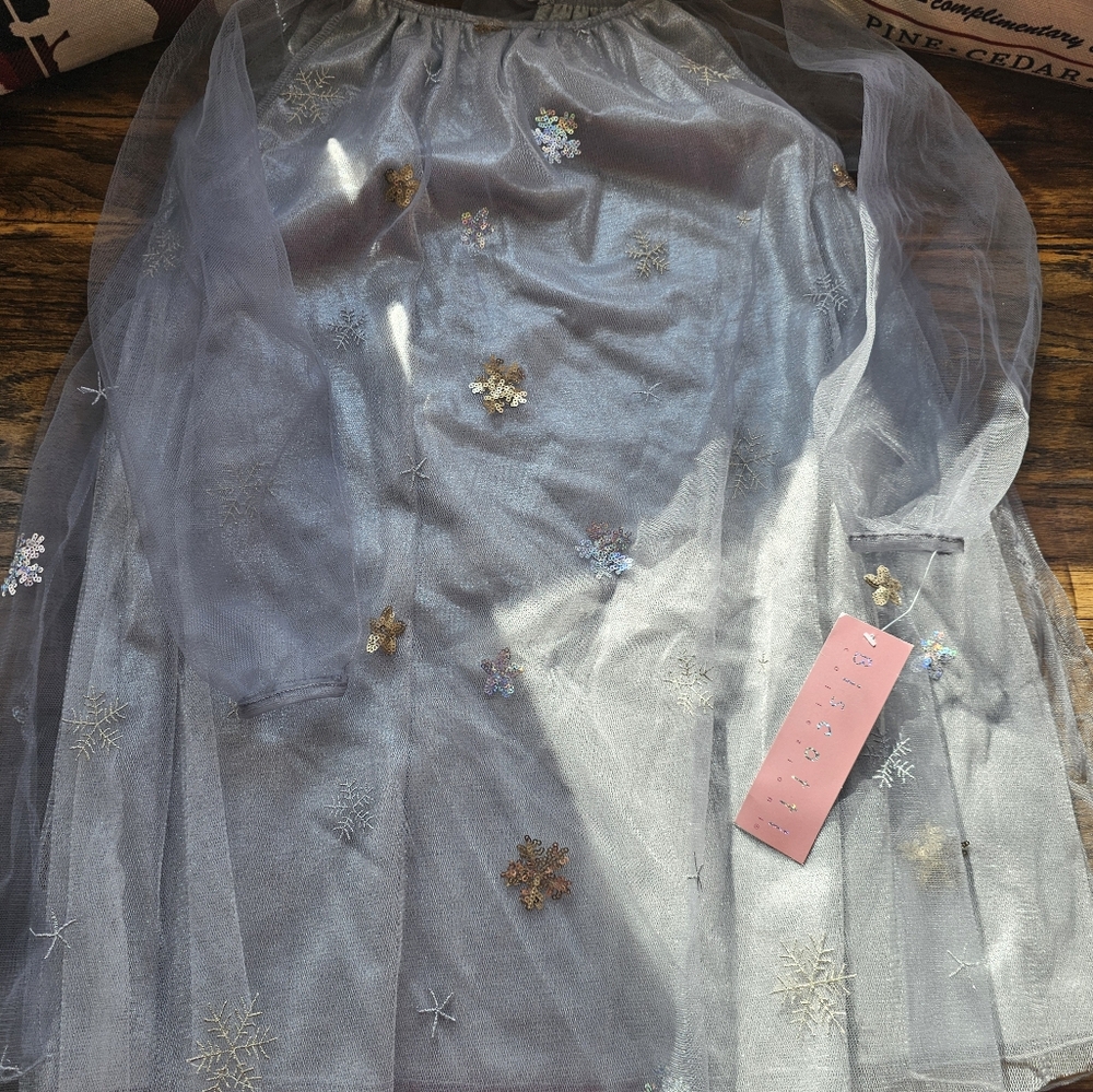 NWT Biscotti Silver dress with stars 🌟
